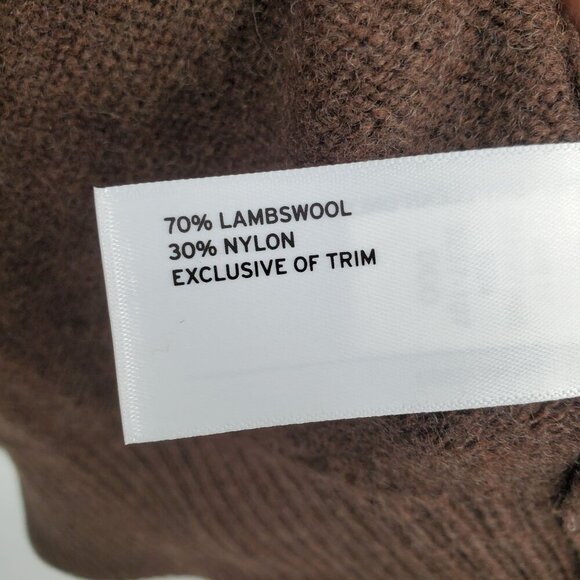 Duluth Trading Co Lambswool Crew Sweater Men Size Large Tall NWT Long Sleeve - Picture 6 of 13